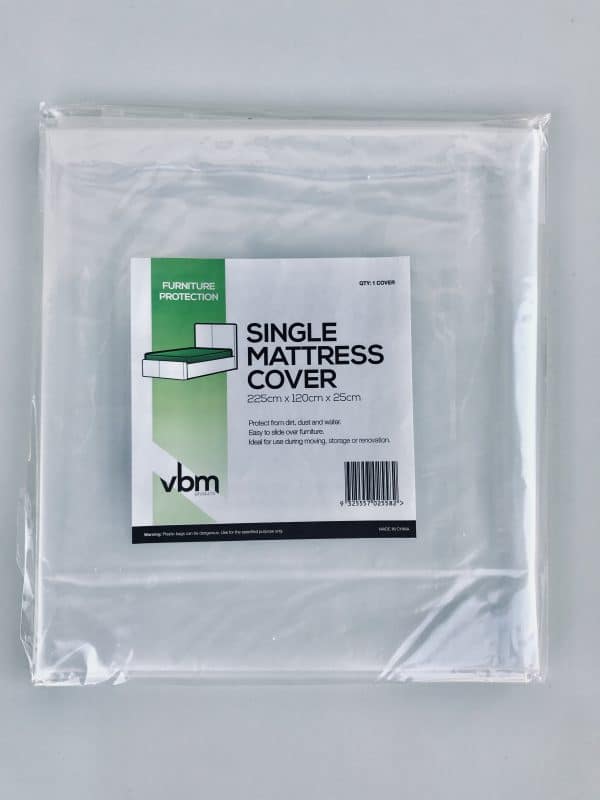 Single Mattress Plastic Cover