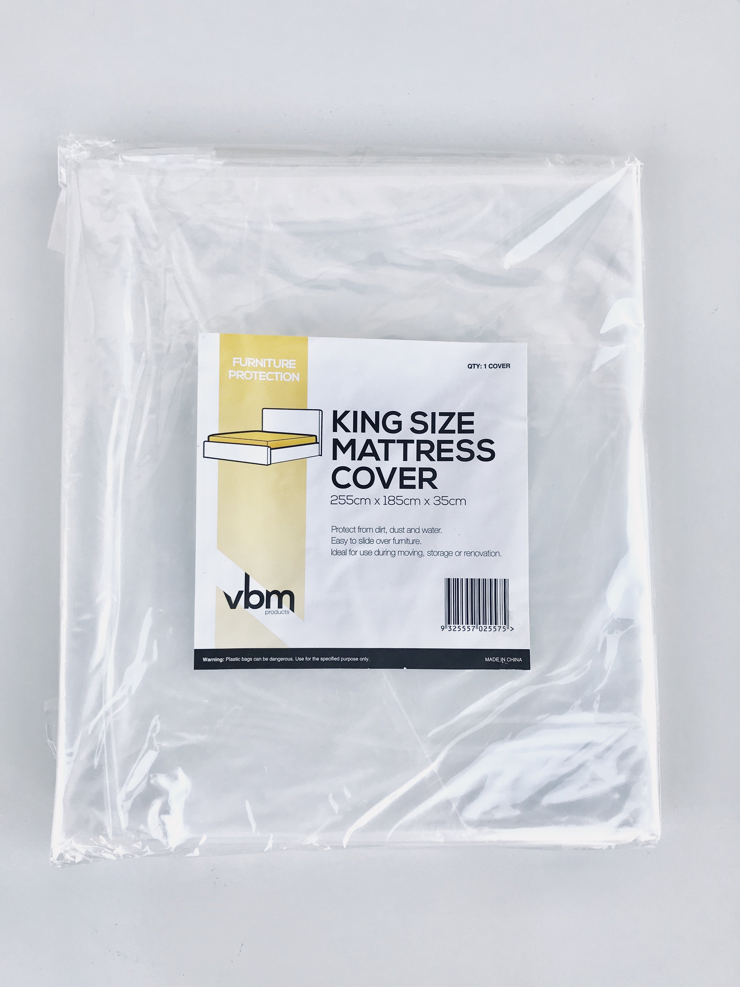 King Mattress Plastic Cover