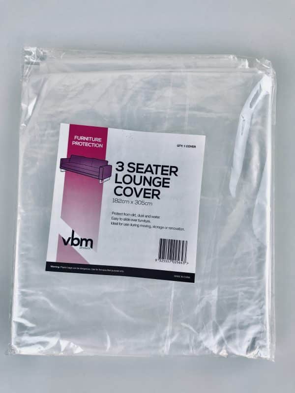 3 Seater Lounge Chair Plastic Cover