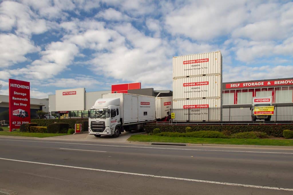 Hitchen Removals Storage Container Storage Penrith Blue Mountains